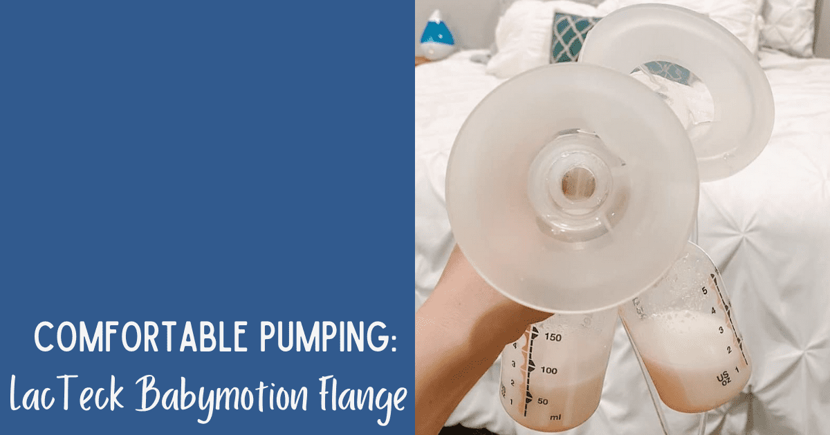 LacTeck BabyMotion Flange Comfortable Pumping New Little Life